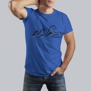 Camiseta Azul NW Wave