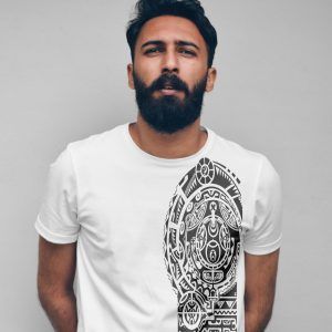 Camiseta Blanca NW Upright