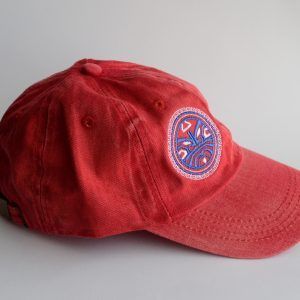 Gorra Roja Washed
