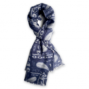 Bufanda Wave Azul
